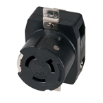 Marinco 6370CR Locking Receptacle 50A 125V 3P3W | Blackburn Marine Dock & Marine Shore Power